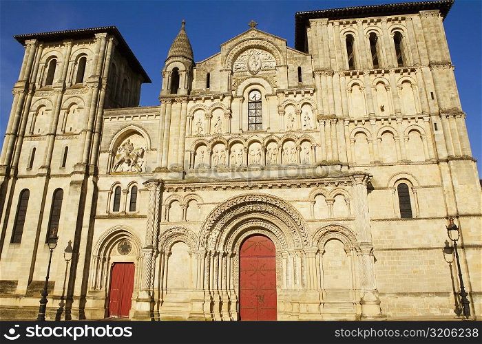 Facade of a church, Eglise Sainte-Croix, Bordeaux, France