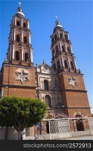 Facade of a church, Iglesia De San Juan Nuevo, Uruapan, Michoacan State, Mexico