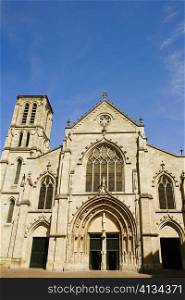 Facade of a church, St. Pierre Church, Bordeaux, Aquitaine, France