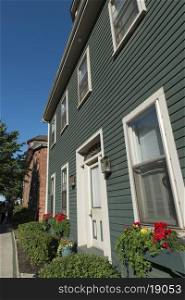 Facade of a house, Charlottetown, Prince Edward Island, Canada