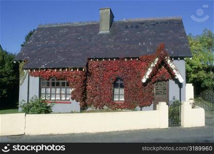 Facade of a house, Ring of Kerry, Republic of Ireland