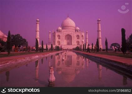 Facade of a monument, Taj Mahal, Agra, Uttar Pradesh, India
