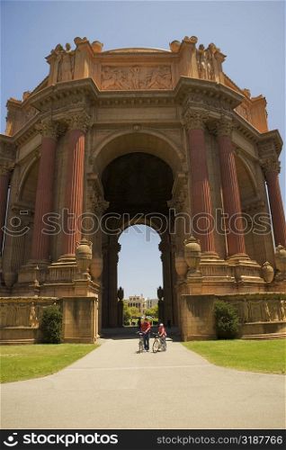 Facade of a rotunda, The Exploratorium, San Francisco, California, USA