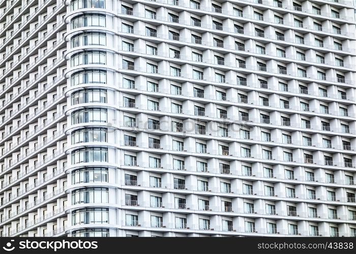 Facade of a skyscraper