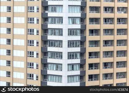 Facade of a skyscraper