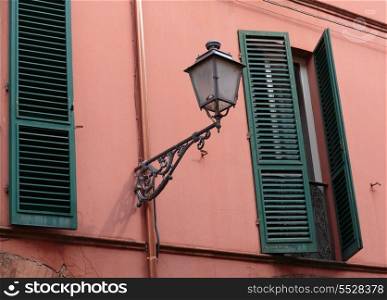 Facade of a typical Italian home