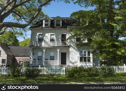 Facade of house, Victoria, Prince Edward Island, Canada
