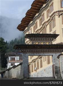Facade of Namgay Heritage Hotel, Thimphu, Bhutan