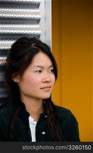 Face shot of female Asian student.