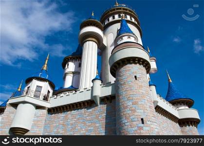 Fairy Tale Castle in Sazova Park. It was built for kids in 2012.