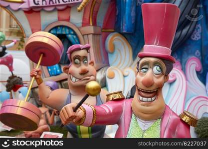 Fallas fest popular figures will burn in March 19 th night yearly