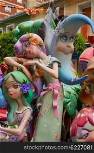 Fallas fest popular figures will burn in March 19 th night yearly