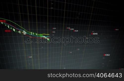 Falling stock index loop fronted