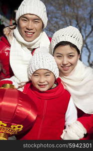 Family Celebrates Chinese New Year