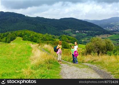 Family summer vacation in Slovakia (not far from Banska Stiavnica, Slovakia)