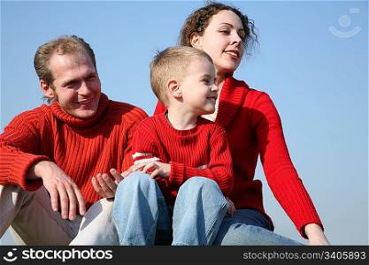 family with boy faces 2