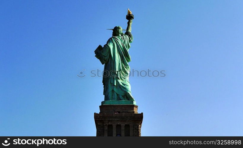 Famous American Landmark, The Statue of Liberty, New York City, USA.