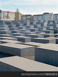 Famous Jewish Holocaust Memorial, Berlin, Germany