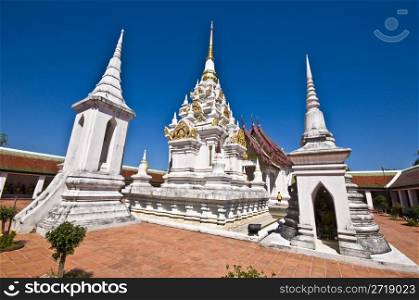 famous monastery in Chaiya in the south of Thailand