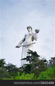 Famous Mother Georgia statue, Tbilisi
