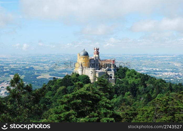 famous palace and one of the seven wonders in Portugal