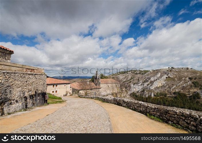 Famous sanctuary of Santa Casilda in Burgos province, Castilla y Leon, Spain.