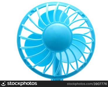 fan on the white background