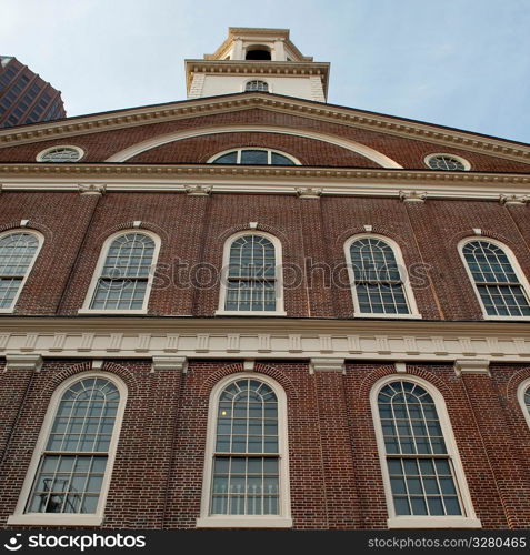 Faneuil Hall in Boston, Massachusetts, USA