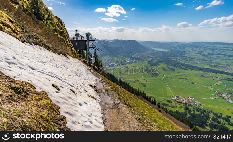 Fantastic hike on the Grunten in the Allgau via the Burgberger Hornle and the Starzlachklamm near Sonthofen, Immenstadt