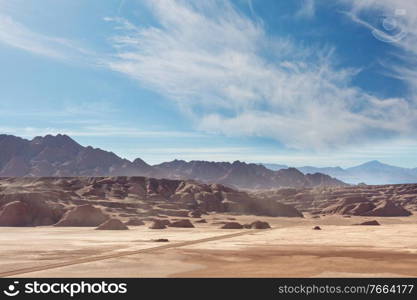 Fantastic Scenic landscapes of Northern Argentina. Beautiful inspiring natural landscapes.