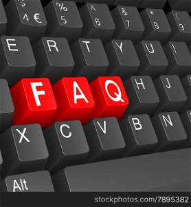 FAQ keyboard