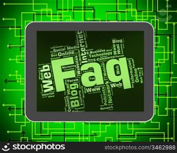 Faq Word Meaning Frequently Asked Questions And Asking Assistance
