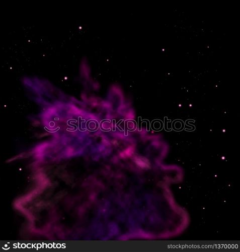 "Far being shone nebula and star field against space. "Elements of this image furnished by NASA".. Being shone and star field against space."