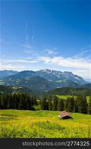 Farmhouse in the Bavarian Alps, Germany