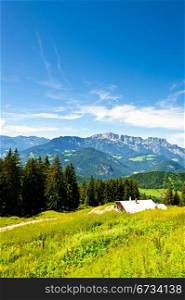 Farmhouse in the Bavarian Alps, Germany