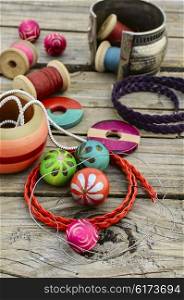 Fashion accessories for needlework beads,straps and jewelry