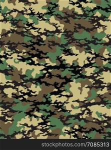 Fashionable camouflage pattern