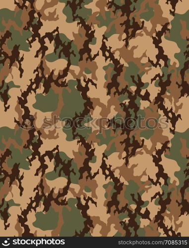 Fashionable camouflage pattern