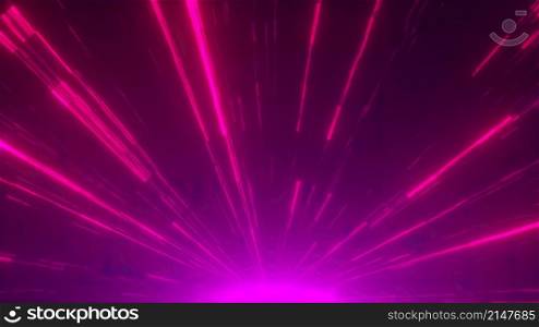Fast bright neon rays, computer generated. 3d rendering abstract background Fast bright neon rays, computer generated. 3d rendering abstract background. Fast bright neon lines, computer generated. 3d rendering abstract background with many rays