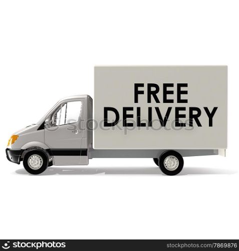 Fast delivery van