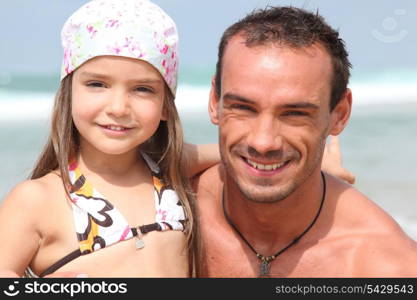 father and little girl