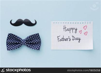father s day concept with moustache. Beautiful photo. father s day concept with moustache