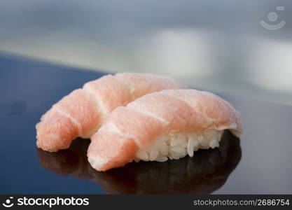 Fatty tuna sushi