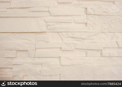 Faux stone wall. Interior decorator. Texture and background