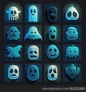 fear ghost scary character ai generated. holiday mystery, spirit symbol, boo costume fear ghost scary character illustration. fear ghost scary character ai generated