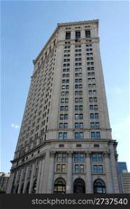 Federal court building in lower Manhattan
