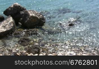 Felsen im Meer