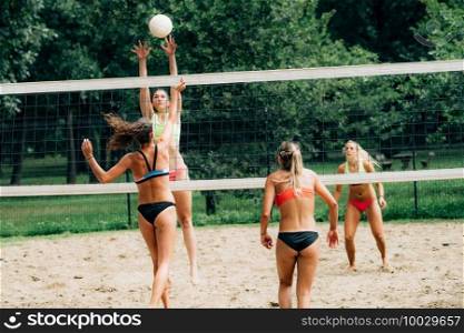 Female Beach Volleyball 