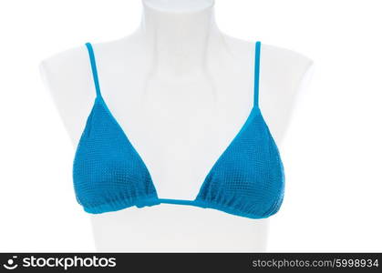 female beachwear isolated on white