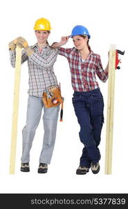 Female carpenters